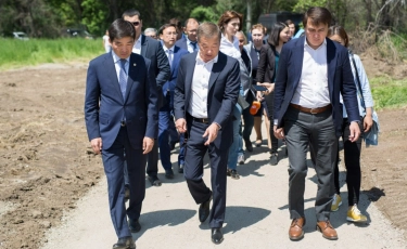 Реконструкция Ботанического сада Алматы: Байбек ознакомился с планом