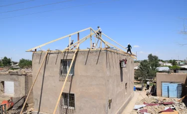 Арыс қаласында 551 үй толықтай қалпына келтірілді