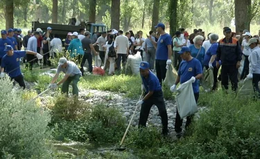 Алматыда «Таза Жетісу» экосенбілігі өтті