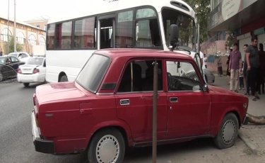 ДТП с автобусом в Шымкенте: есть пострадавшие