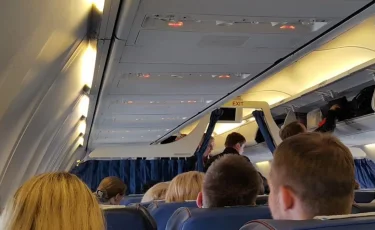 Үндістан  азаматы «Алматы-Шымкент» бағытындағы әуе рейсінде шу шығарды