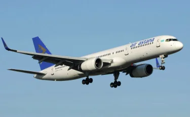 Сбой в работе двигателя: самолет авиакомпании Air Astana будут проверять