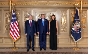 Касым-Жомарт Токаев встретился с Дональдом Трампом