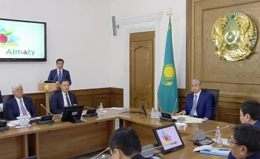 С предложением правительству поддержать меры по развитию Алматы обратился Бакытжан Сагинтаев