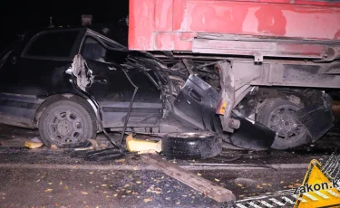 Водитель и ребенок погибли в жутком ДТП на трассе (видео)