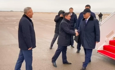 Токаев прибыл в Кокшетау 