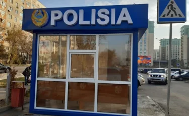 22 стационарных поста полиции установлено в Алматы