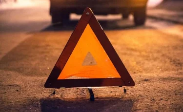 Алматы облысында жол бойында жатқан ер адамды көлік басып кетті 