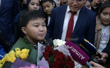 «Junior Eurovision 2019» байқауында ел намысын қорғаған Ержан Максим елге оралды