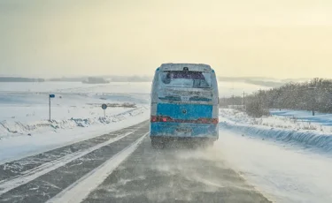 Метель и гололедица в Акмолинской области: эвакуировали 159 человек 