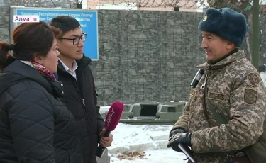 Алматыда жұмысқа кеткен әскери қызметкер ауруханадан бір-ақ шықты