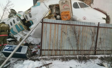 Опубликован список пострадавших при падении самолета Bek Air