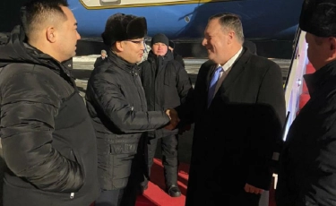 Госсекретарь США Майк Помпео прибыл в столицу Казахстана