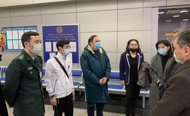 Региональный штаб Алматы проверил реализацию мер по профилактике коронавируса в аэропорту и больнице