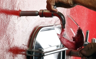 Вино течет из крана - мечты сельских жителей сбылись 