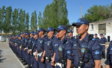 Ұлттық Ұлан сарбаздары Алматының жан-жағын тәулік бойы күзетеді