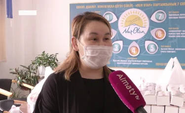 «Birgemiz»: Жетісу ауданында кәсіпкер 50 отбасыға азық-түлік себетін табыстады