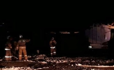 Два бензовоза сгорели в Павлодарской области
