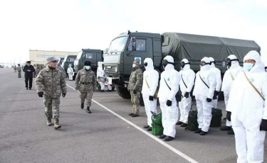 Төтенше жағдай кезіне тартылған әскерилер бөлімдеріне оралады