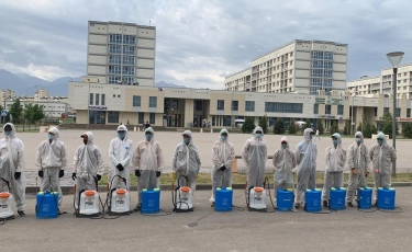 Дезинфекция в Алматы: график работ на 5 июня 