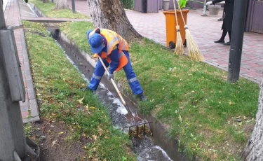 Ливень в Алматы: организовано дежурство во избежание подтоплений