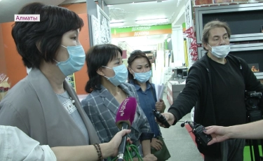 Деятельность 40 торговых объектов приостановили в Алмалинском районе