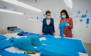 Дариға Назарбаева «Қамқорлық» коворкинг орталығының жұмысымен танысты