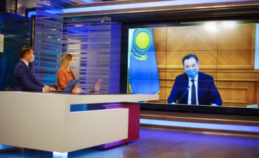 Аким Алматы Бакытжан Сагинтаев ответит на вопросы горожан в прямом эфире Akimat LIVE