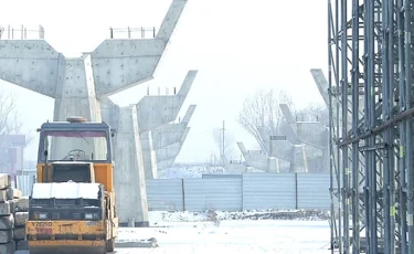 Алтын Орда базары маңындағы көпір құрылысының қашан аяқталатыны белгілі болды