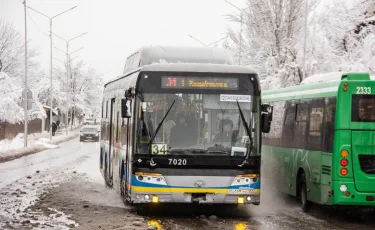 Алматыда бірқатар автобустың бағыты уақытша өзгерді