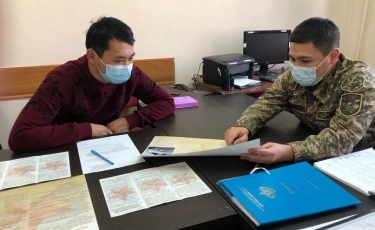 В Алматы идет набор на воинскую службу по контракту