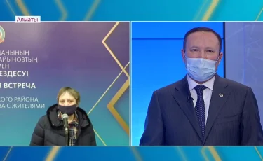 Алмалы ауданы тұрғындары әкімнен адам өміріне қауіп төндіретін қураған ағаштарды кесіп тастауды сұрады