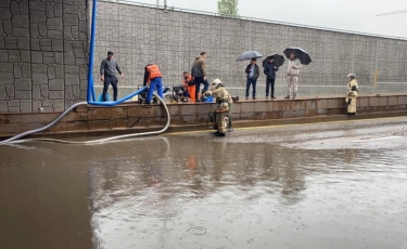 Противопаводковая ситуация в Алматы на контроле у городских служб
