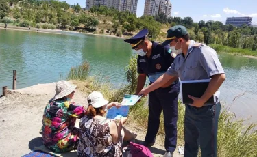 Спасатели Алматы предупредили об опасности купания на «диких» водоемах