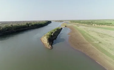 Каспийское море обмелело почти на 1,5 метра