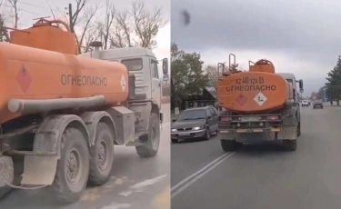 Водитель грузовика, не пропустивший скорую, наказан в Алматинской области  
