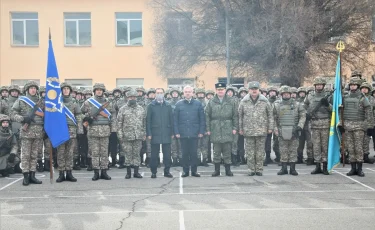 Бакытжан Сагинтаев принял участие в церемонии завершения миссии ОДКБ в Казахстане