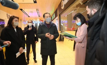 Б. Сагинтаев встретился с предпринимателями по вопросам восстановления ущерба