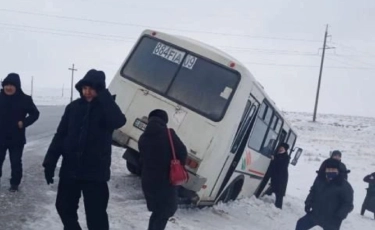 Қарағанды – Теміртау тасжолында 8 көлік соқтығысып қалды