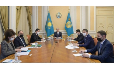 Президент жекелеген мемлекеттік органдардың басшыларымен кеңес өткізді  