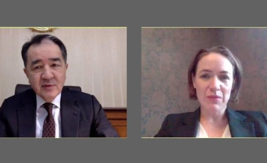 Б. Сағынтаев Алматыда АҚШ-тың Бас консулымен кездесті