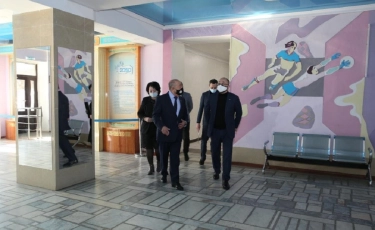 Дәурен Абаев Алматыдағы бірқатар спорт нысанының жұмысымен танысты 