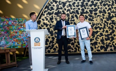 «Әлем бейнесі» арт-жобасы Гиннестің рекордтар кітабына енді