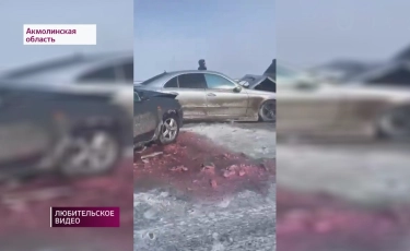 Более 20 пострадавших авто: пять ДТП зафиксировано на севере Казахстана