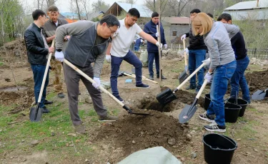 Алматыда жалпықалалық сенбілік өтті