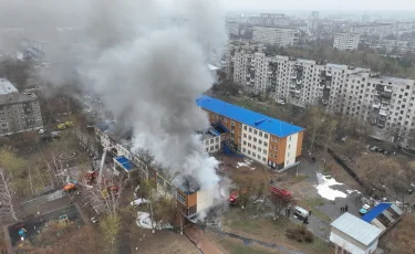 Павлодарда өртенген мектеп қысқа мерзімде қалпына келтірілмек