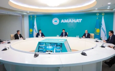 Алматыда «AMANAT» партиясының қалалық штабының ашылуы өтті