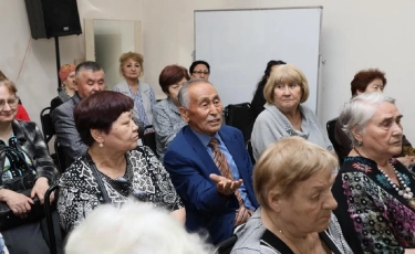 Пенсионеры Алматы: Мы в авангарде общественно-политических мероприятий
