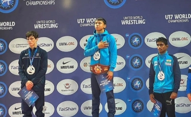 Қазақстандық балуан еркін күрестен Әлем чемпионы атанды