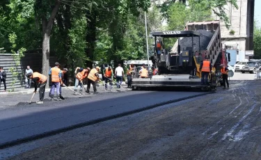 Алматының Алмалы ауданында көшелерді жөндеу жұмыстары қалай жүріп жатыр